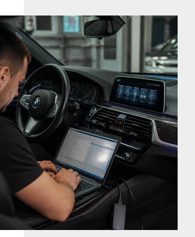 Русификация мультимедиа BMW для авто под ключ в Рассказове