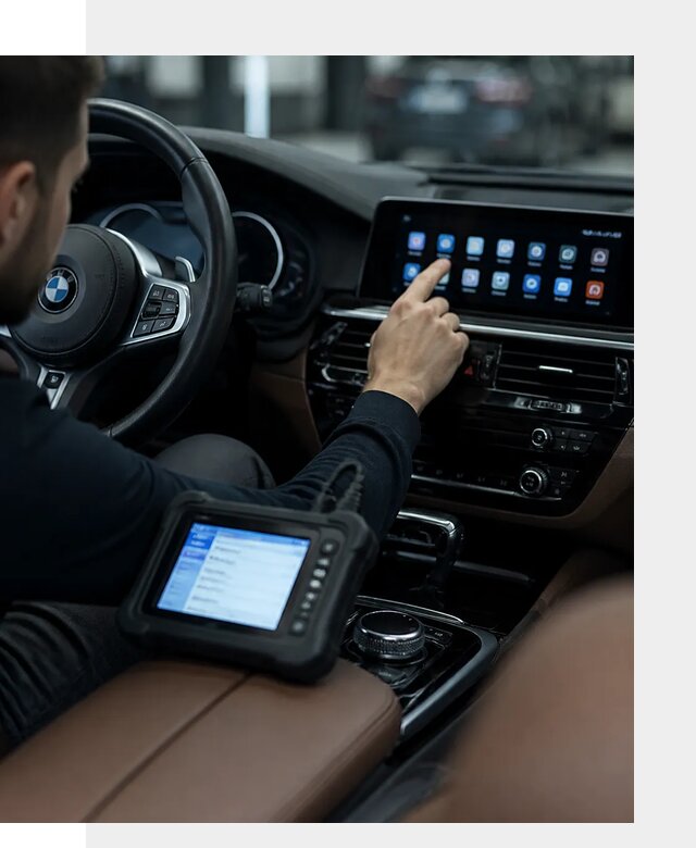 Установка приложений и мультимедиа сервисов BMW в Рассказове
