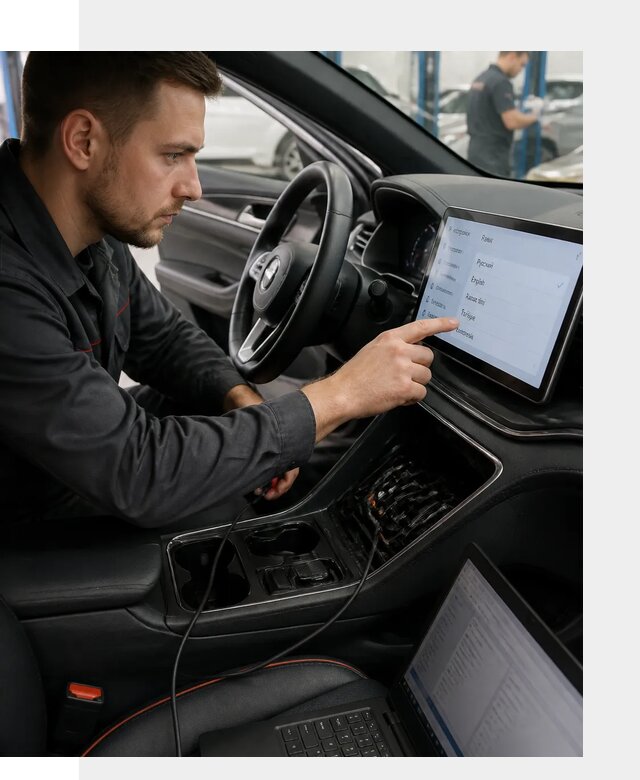 Профессиональная русификация BYD SONG Plus в Рассказове