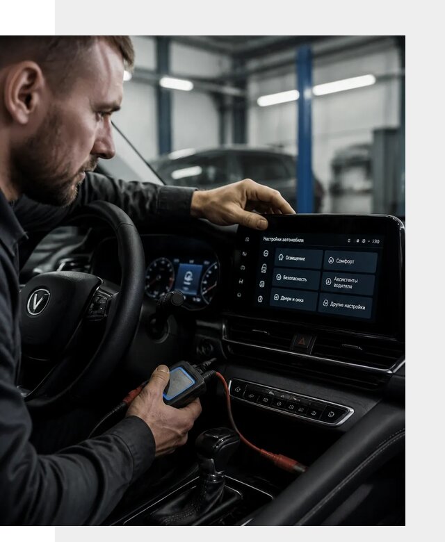 Русификация Changan CS55 и мультимедиа под ключ в Рассказове