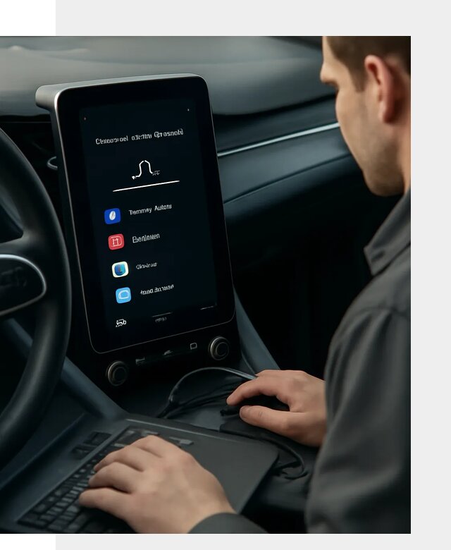 Установка приложений Lynk Co на автомобиль в Рассказове