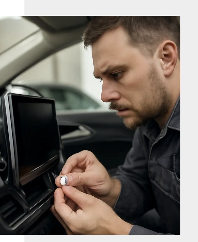 Установка SIM карты в авто для мультимедиа в Рассказове